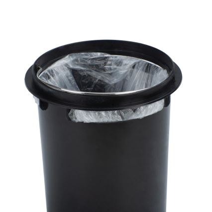 WENKO 24035100 - Кошик LEMAN 17x25 см нержавіюча сталь/чорний