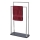 WENKO 24076800 - Полотенцедержатель RAVINA 48x80 cm нержавеющая сталь/серебристый/черный