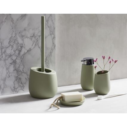 WENKO 24120100 - туалетная щётка BADI 13,5x38 см, зелёная