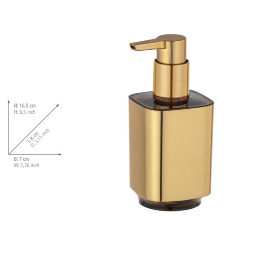 WENKO 24161100 - Дозатор для мыла AURON 300 мл золотой