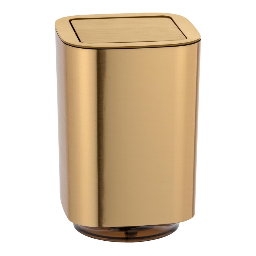 WENKO 24163100 - Ведро для мусора AURON 17x25,5 см золотое