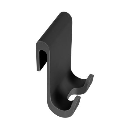 WENKO 24171100 - Водосгон для душа MOLA 21x24,5 см нержавеющая сталь/чёрный