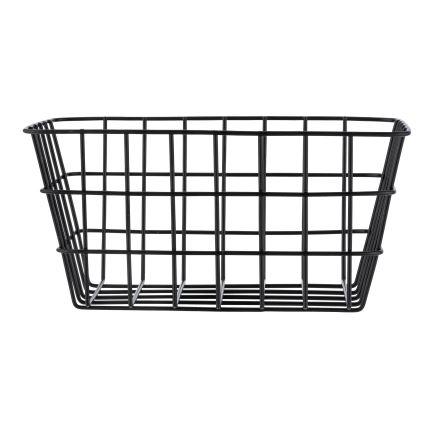WENKO 24371100 - Корзина VIANA 18x25 cm, чёрная