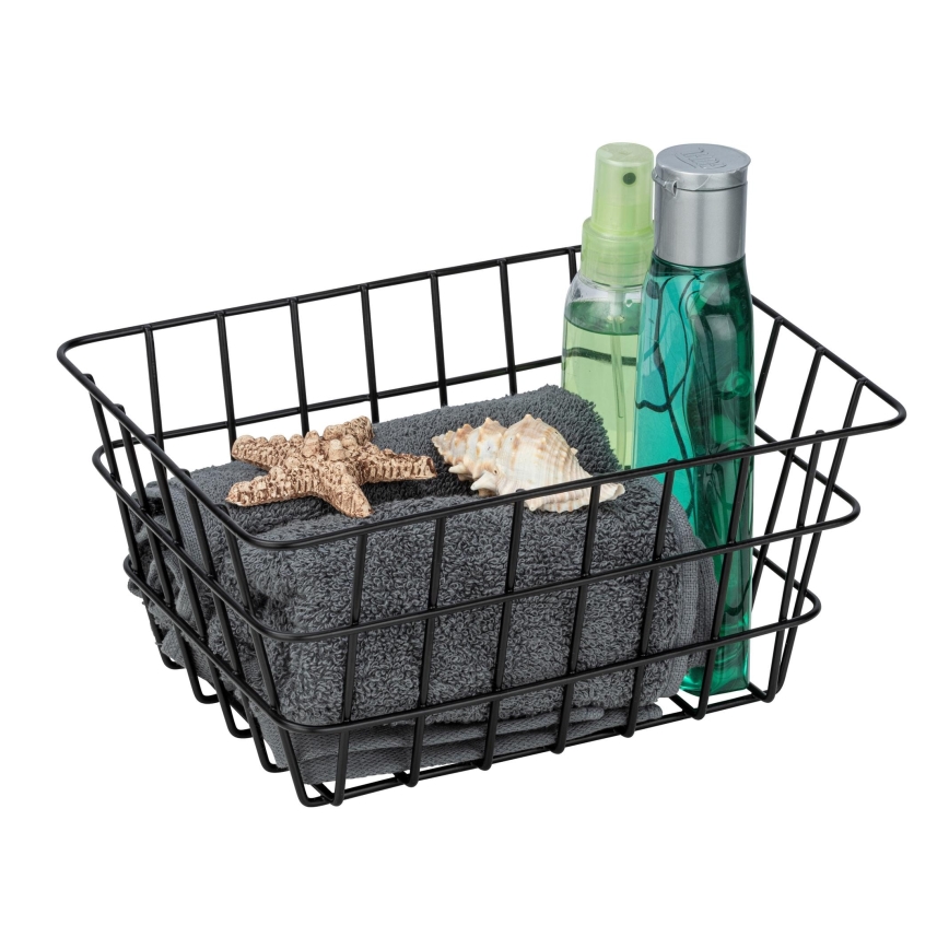 WENKO 24371100 - Кошик VIANA 18x25 см чорний