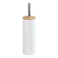 WENKO 24393100 - щітка для унітазу TORTONA 9,5x38,5 cm біла/коричнева