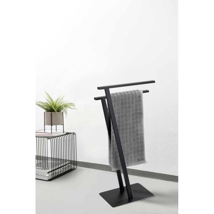 WENKO 24396100 - Стойка для полотенец LIRIO 20x40 см чёрная