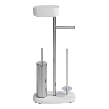 WENKO 24420100 - Набор для туалета RIVAZZA 17x72,5 см белый