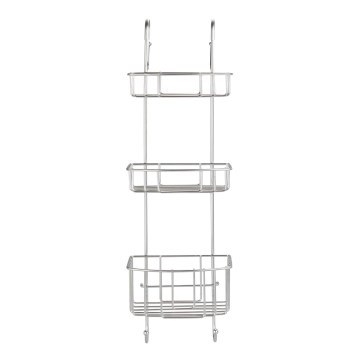 WENKO 24422100 - Полиця OLESI 22,5x70 см з нержавіючої сталі/срібляста