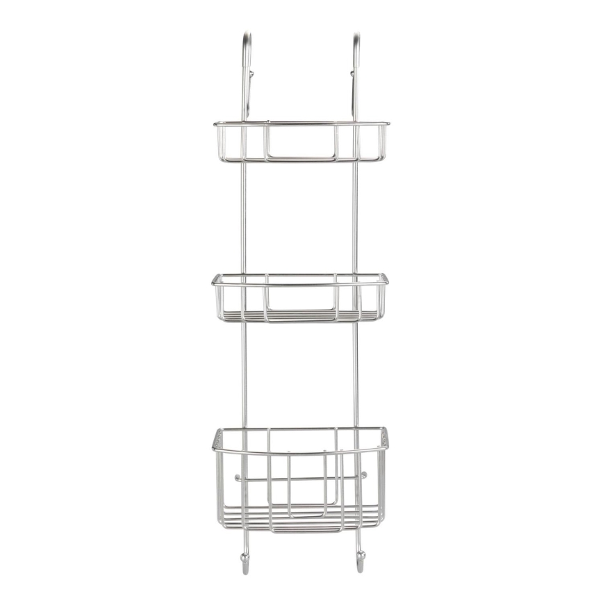WENKO 24422100 - Полиця OLESI 22,5x70 см з нержавіючої сталі/срібляста