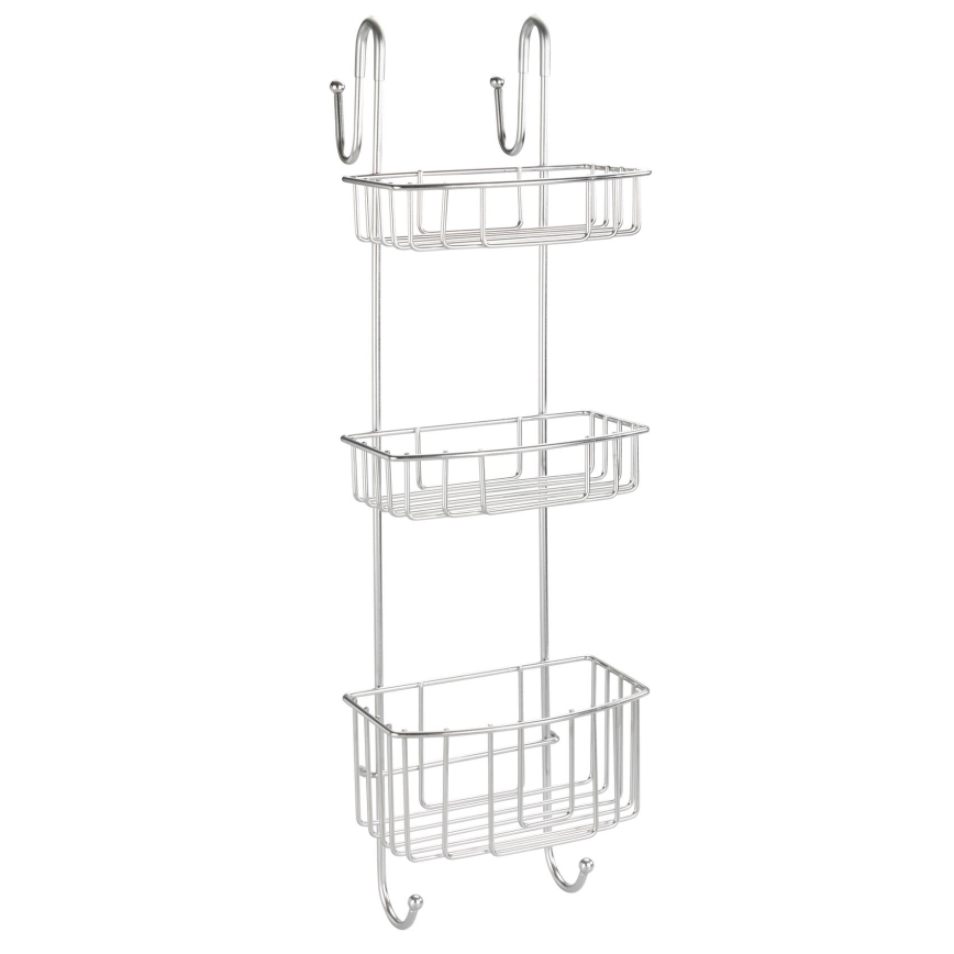WENKO 24422100 - Полиця OLESI 22,5x70 см з нержавіючої сталі/срібляста
