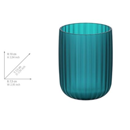 WENKO 24479100 - Стакан AGROPOLI 7,5x10 см бирюзовый