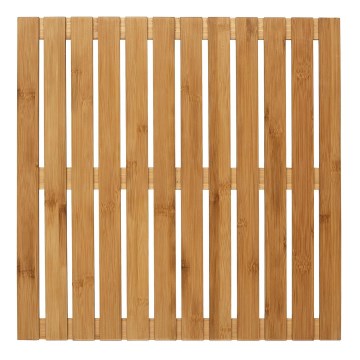 WENKO 24610100 - Коврик BAMBUSA 50x50 см, коричневый