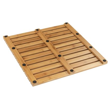 WENKO 24610100 - Коврик BAMBUSA 50x50 см, коричневый
