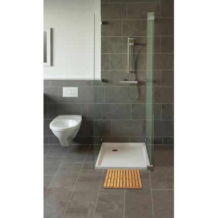 WENKO 24610100 - Коврик BAMBUSA 50x50 см, коричневый