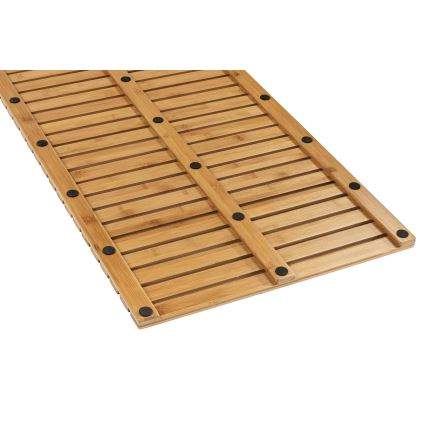 WENKO 24611100 - Дверний килимок BAMBUSA 100x50 см коричневий
