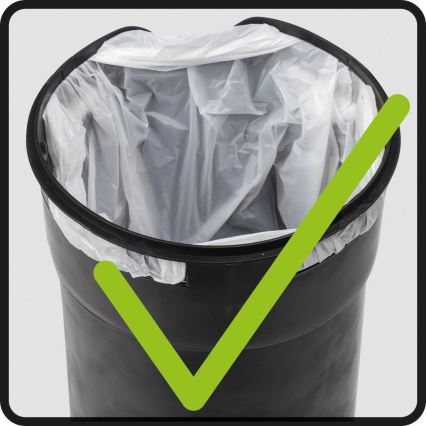 WENKO 24636100 - Кошик LEMAN 17x25 см зелений/чорний