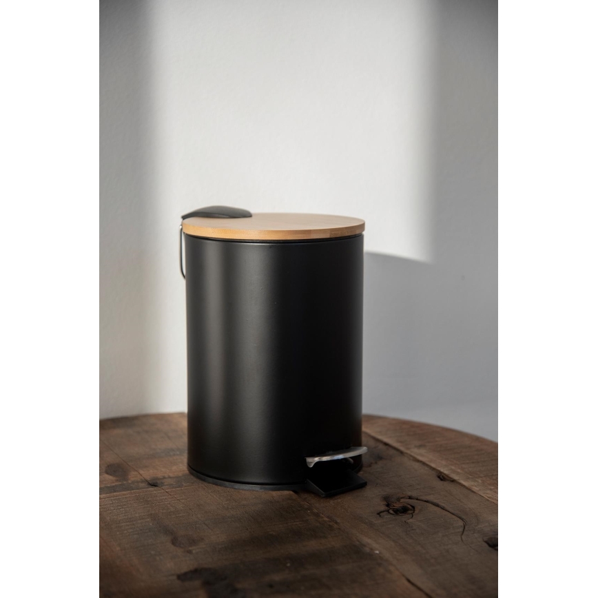 WENKO 24696100 - Кошик TORTONA 17x21 см чорний/коричневий