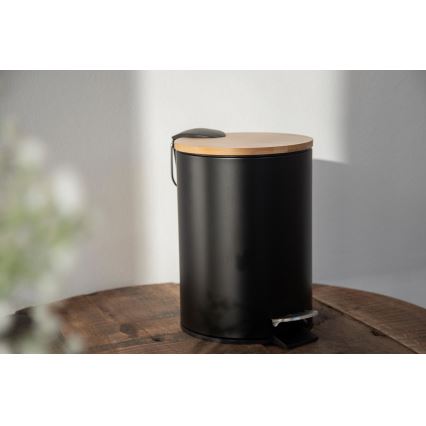 WENKO 24696100 - Кошик TORTONA 17x21 см чорний/коричневий