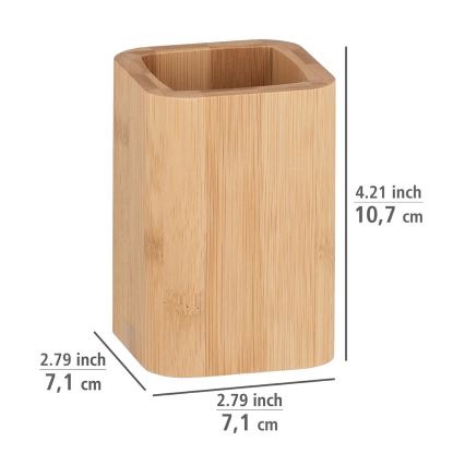 WENKO 24746100 - Стакан BAMBUSA 7,1x10,7 cm коричневый