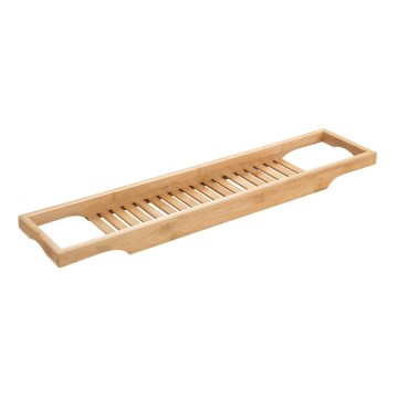 WENKO 24750100 - Полиця для ванни BAMBUSA 70x16 см коричнева