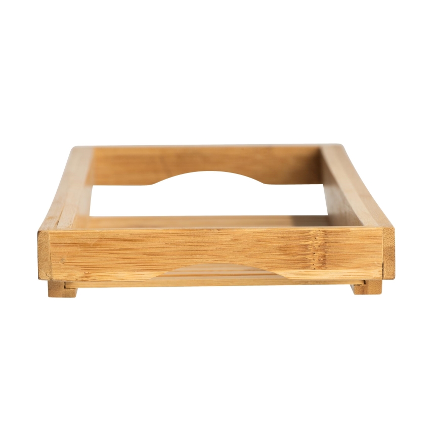 WENKO 24750100 - Полка для ванны BAMBUSA 70x16 см коричневая