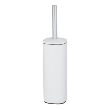 WENKO 24776100 - Щетка для унитаза ALASSIO 9,3x39,2 cm нержавеющая сталь/белый