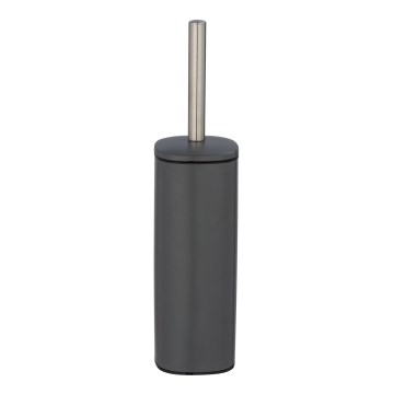 WENKO 24777100 - Комплект для WC ALASSIO 9,3x39,2 см нержавіюча сталь/сірий