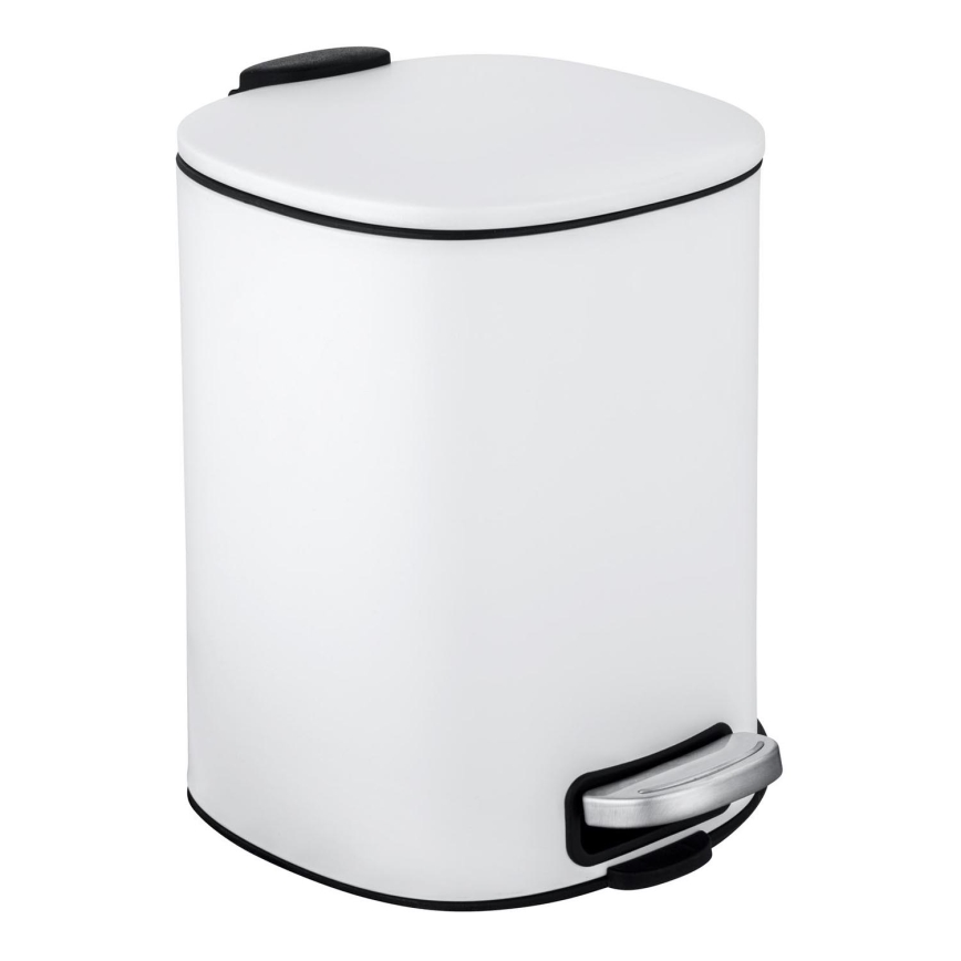 WENKO 24779100 - Корзина ALASSIO 20,5x27 см белая/чёрная
