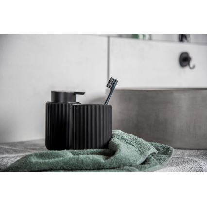 WENKO 24804100 - Дозатор мыла BELLUNO 8x13,5 cm черный