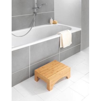 WENKO 24870100 - Табурет BAMBUSA 40x30 см, коричневый