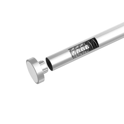 WENKO 24888100 - Душова штанга LUZ 185x2,8 cm нержавіюча сталь/полірований хром