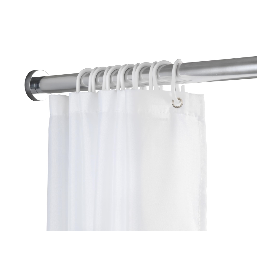 WENKO 24888100 - Душова штанга LUZ 185x2,8 cm нержавіюча сталь/полірований хром