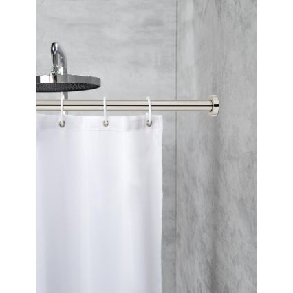 WENKO 24888100 - Душова штанга LUZ 185x2,8 cm нержавіюча сталь/полірований хром
