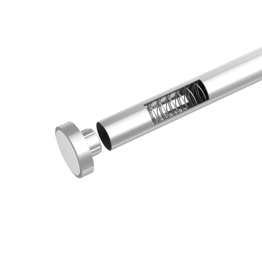 WENKO 24888100 - Душова штанга LUZ 185x2,8 cm нержавіюча сталь/полірований хром