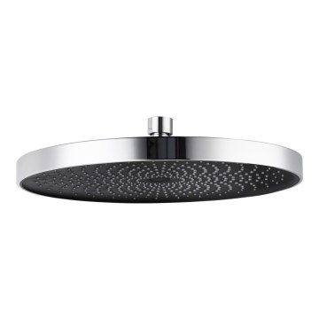 WENKO 24910100 - Душевая лейка SOFTWATER 26x26 см, глянцевый хром/черный