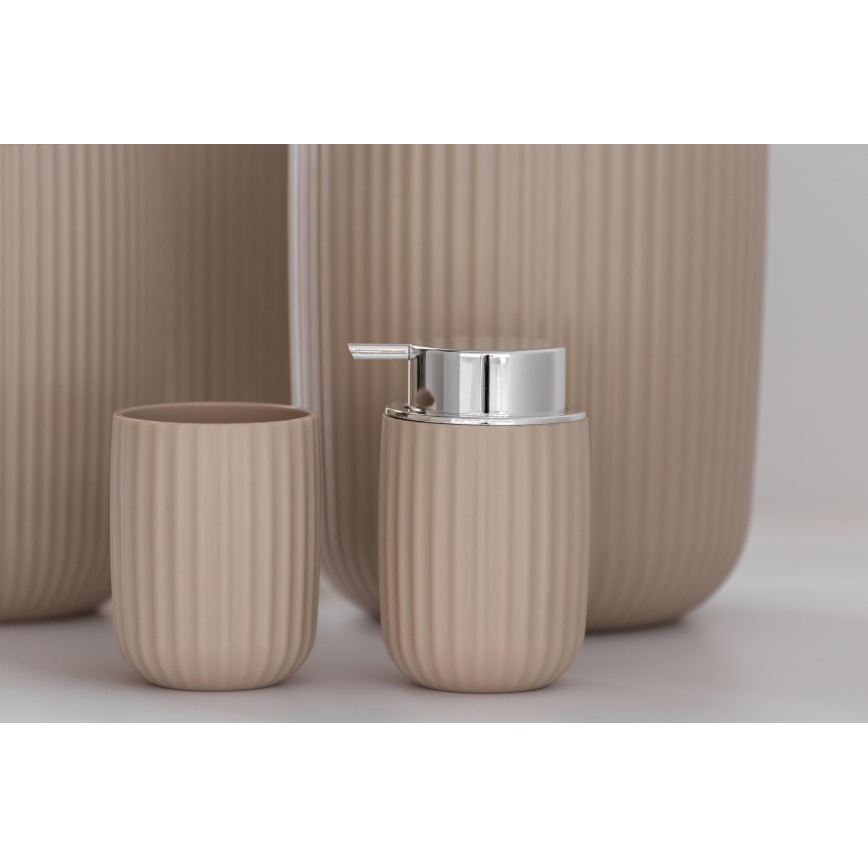 WENKO 25184100 - Дозатор мила AGROPOLI 250 мл бежевий