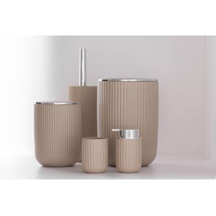 WENKO 25185100 - щітка для унітазу AGROPOLI 10x36,5 см бежевого кольору