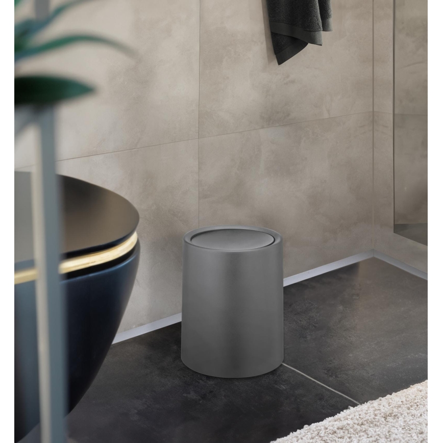 WENKO 25219100 - Кошик ATRI 21x25,5 см сірий