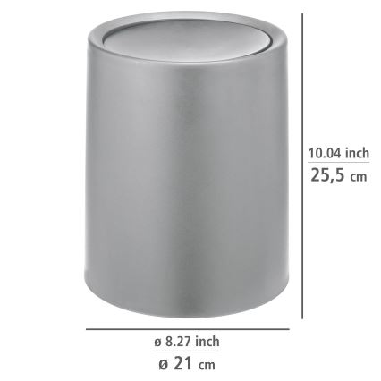 WENKO 25219100 - Кошик ATRI 21x25,5 см сірий