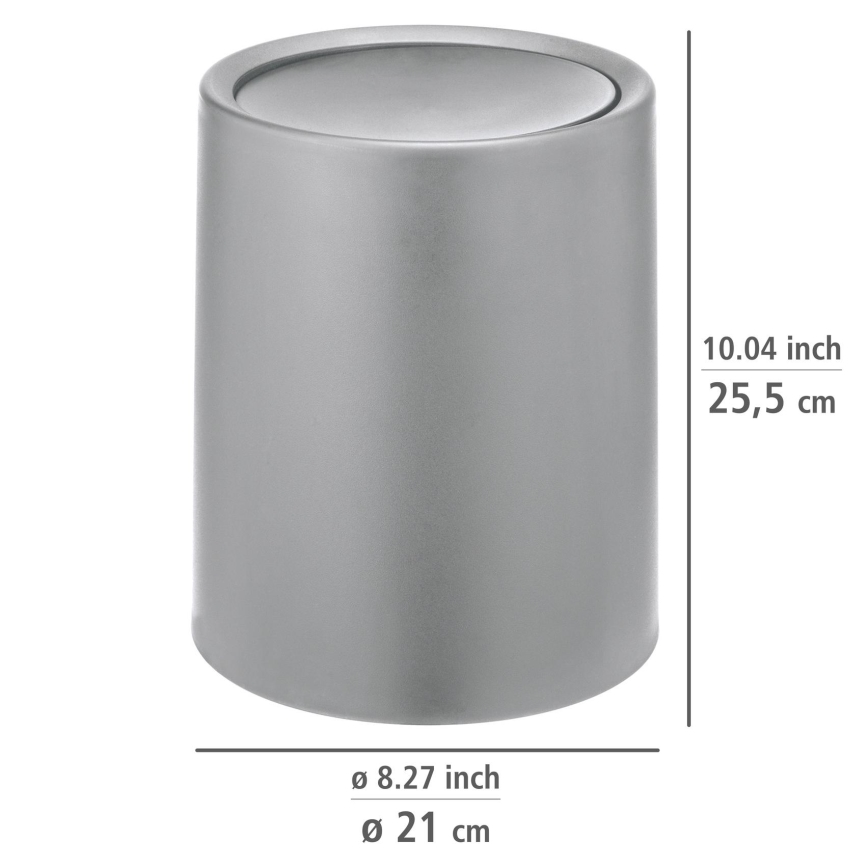 WENKO 25219100 - Кошик ATRI 21x25,5 см сірий