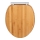 WENKO 25224100 - Сидіння для унітазу BAMBOUSA 34,5x40,5 см коричневе/сріблясте