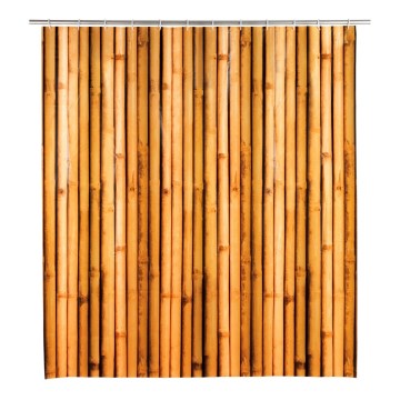 WENKO 25233100 - Душова шторка BAMBUSA 180x200 cm коричнева