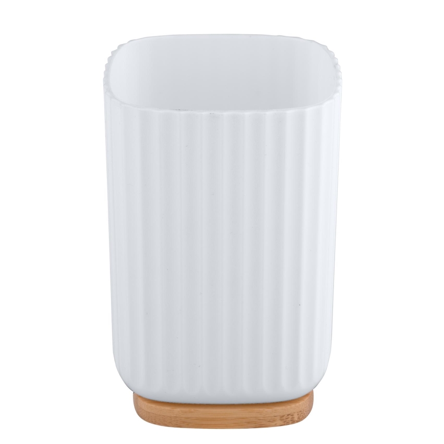 WENKO 25293100 - Стакан ROTELLO 8,5x11 см белый/коричневый