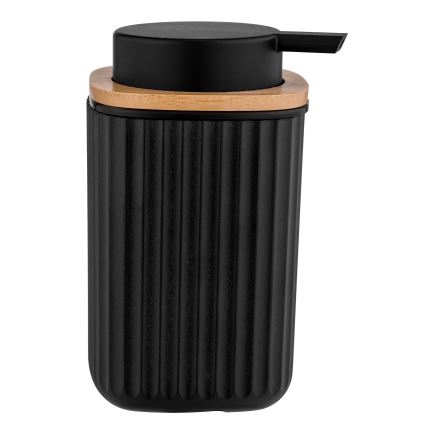 WENKO 25298100 - Дозатор для мыла ROTELLO 8,9x12,7 cm черный/коричневый