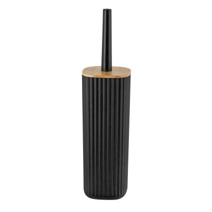 WENKO 25304100 - комплект для унитаза ROTELLO 10x36 см черный/коричневый
