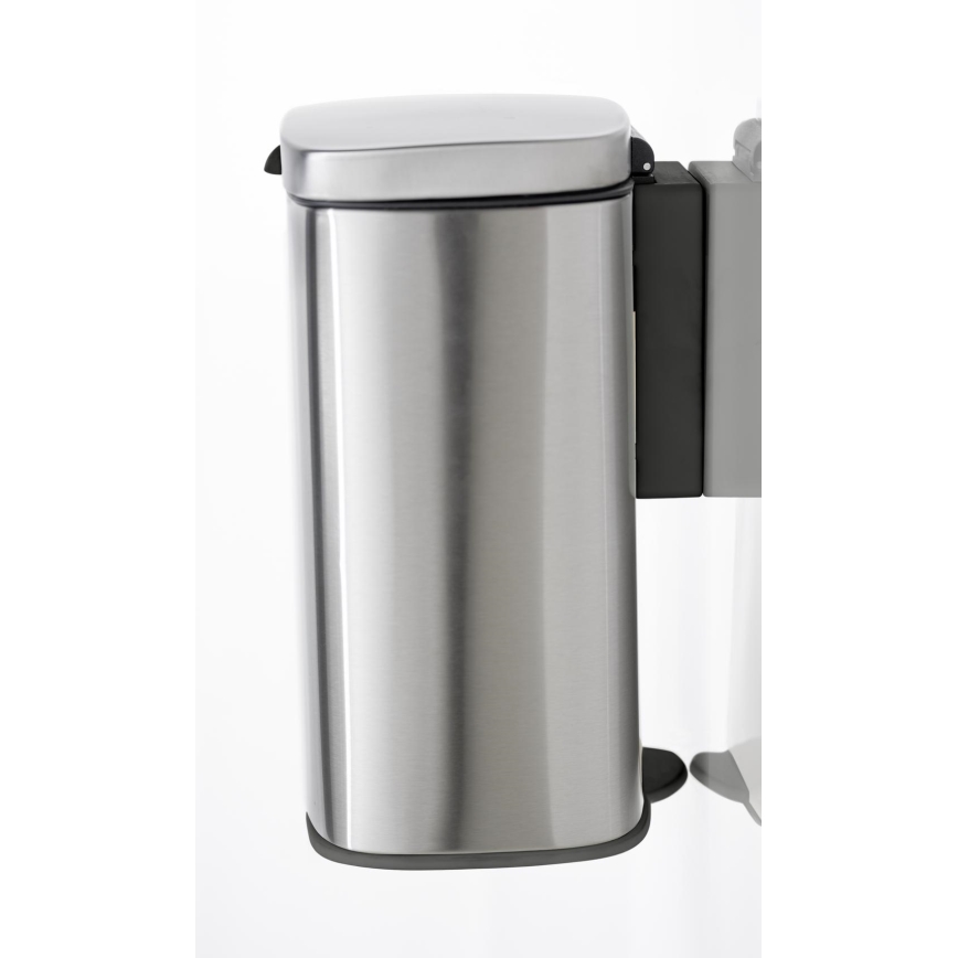 WENKO 25336100 - Корзина SARE 21,5x29,5 см серебристая