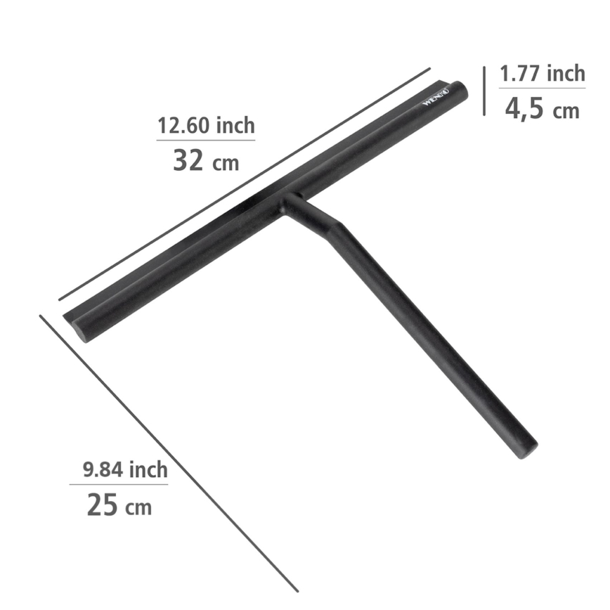 WENKO 25358100 - Скребок MOLA 32x30 см чорний