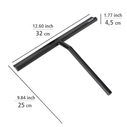 WENKO 25358100 - Скребок MOLA 32x30 см чорний