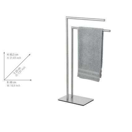 WENKO 25379100 - Стійка для рушників RECCO 48x80,5 cm сатин