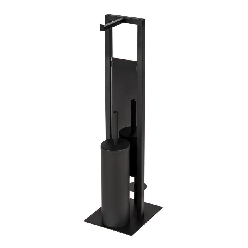 WENKO 25400100 - Туалетна щітка RIVALTA 18x70 см, чорна
